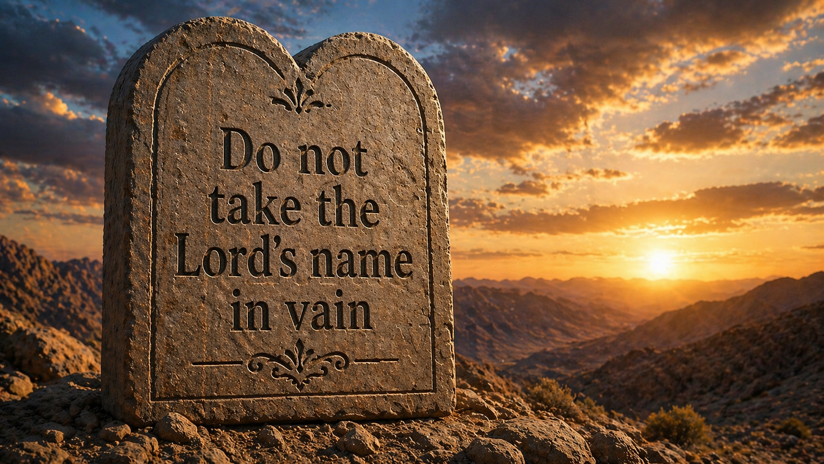 A Misunderstood Commandment
